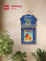 Lịch treo tường bằng gỗ in logo Ngân Hàng Sacombank 1