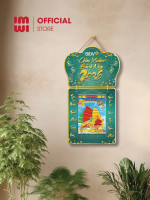 Lịch treo tường bằng gỗ in logo Ngân Hàng BIDV 2