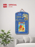 Lịch treo tường bằng gỗ in logo Ngân Hàng NCB mẫu mới 2026 0