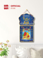 Lịch treo tường bằng gỗ in logo Ngân Hàng Sacombank 0