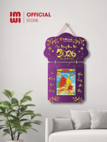 Lịch treo tường bằng gỗ in logo Ngân Hàng TP Bank 0