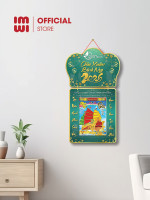Lịch gỗ treo tường quảng cáo in logo doanh nghiệp LGVQC082 2