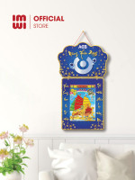 Lịch treo tường bằng gỗ in logo Ngân Hàng ACB 1