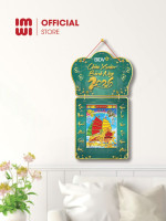 Lịch treo tường bằng gỗ in logo Ngân Hàng BIDV 1