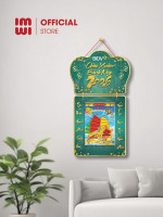 Lịch treo tường bằng gỗ in logo Ngân Hàng BIDV 0