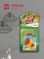 Lịch gỗ treo tường quà tặng Bảo hiểm Manulife 0