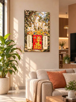 Lịch gỗ tráng gương 40x60cm Tam Dương Ngọc Lộc LGV27T4-16 0