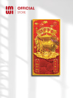 Lịch gỗ phong thuỷ treo tường Ngựa Kéo Xe Vàng LGV26428 3