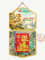 Lịch gỗ 2 thân VPBank 2027 – Nhịp sống thịnh vượng 0