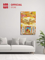 Lịch gỗ treo tường 40x60cm Mã Đáo Thành Công LGV26426 0