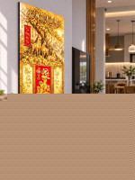 Lịch gỗ tráng gương 40x60cm Tam Dương Khai Thái LGV27T4-02 0