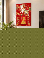 Lịch gỗ treo tường 2027 Bạch Dương Vân Khánh 40x60cm LGV27T4-36 1