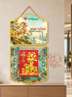 Lịch gỗ 2 thân VPBank 2027 – Nhịp sống thịnh vượng 2
