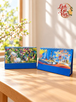 Lịch chữ A để bàn 16x24cm LGVB020 3