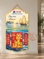 Lịch gỗ 2 thân NCB 2027 – Thuận buồm Vươn xa 0