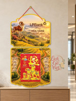 Lịch gỗ 2 thân LPBank 2027 – Mùa vàng hạnh phúc 1