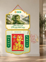Lịch gỗ 2 thân OCB 2027 – Ươm mầm xanh 0