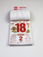 Bloc lịch 2026 LGV260015 Khổ đại - Kích thước 14.5x20.5cm 4