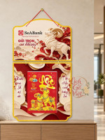 Lịch gỗ 2 thân SeABank 2027 – Gửi trọn an khang 2