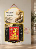 Lịch gỗ 2 thân BacABank 2027 – Vững bền giá trị 1