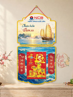 Lịch gỗ 2 thân NCB 2027 – Thuận buồm Vươn xa 2