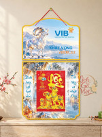 Lịch gỗ 2 thân VIB 2027 – Khát vọng vươn xa 1