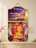 Lịch gỗ 2 thân TPBank 2027 – Tỏa sáng ngày mai 1