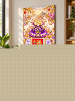 Lịch gỗ tráng gương 40x60cm Song Dương Tử Ngọc LGV27T4-18 0