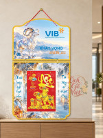 Lịch gỗ 2 thân VIB 2027 – Khát vọng vươn xa 2