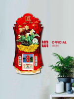 Lịch gỗ phong thuỷ mã đáo thành công LGV26104 0