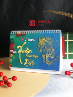 Lịch để bàn Ngân Hàng VPBank LGVB10 7