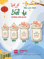 Lịch treo tường Bình An LGVSE08-26 - Bloc nhiều kích thước 4