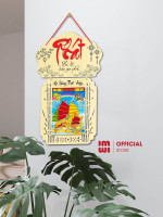 Lịch gỗ treo tường chữ Phát LGVSE06 9