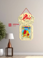 Lịch gỗ treo tường chữ Phúc LGV2510 10