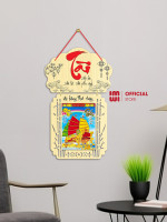 Lịch gỗ treo tường chữ Tài LGVSE07 7