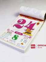 Bloc lịch 2026 LGV262030 Khổ siêu đại - Kích thước 20x30cm 6