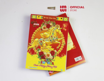 Bloc Lịch Đại 14.5x20.5 cm lựa chọn hoàn hảo cho Lịch Tết 2026