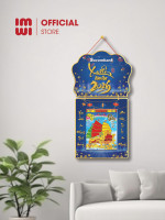 Lịch treo tường bằng gỗ in logo Ngân Hàng Sacombank