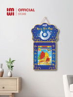 Lịch treo tường bằng gỗ in logo Ngân Hàng ACB