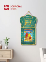 Lịch treo tường bằng gỗ in logo Ngân Hàng BIDV