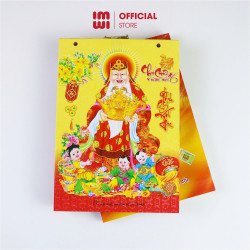 Bloc lịch 2025 LGV250015 Khổ đại - Kích thước 14.5x20.5cm