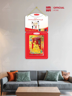 Lịch treo tường quảng cáo in logo Bảo hiểm Dai-ichi Life