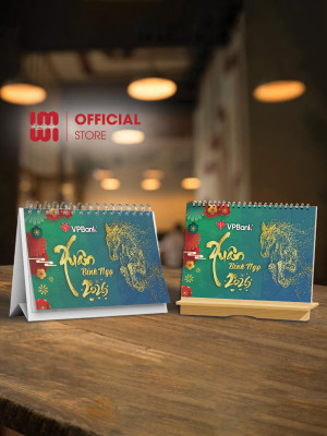 Lịch để bàn Ngân Hàng VPBank LGVB10